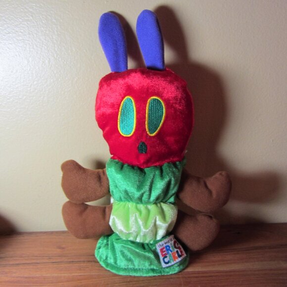 plush very hungry caterpillar hand puppet eric carle (W4872) - Picture 1 of 7